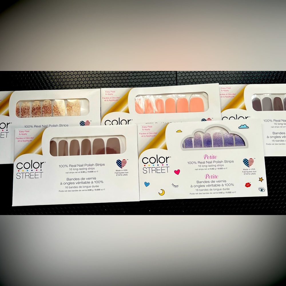 Color Street 100% Real Nail Polish Strips